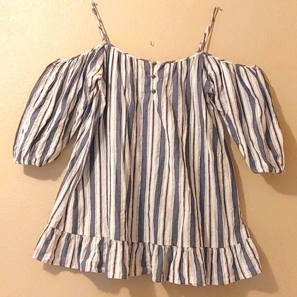 Off-the-shoulder cotton top - Picture 1 of 1